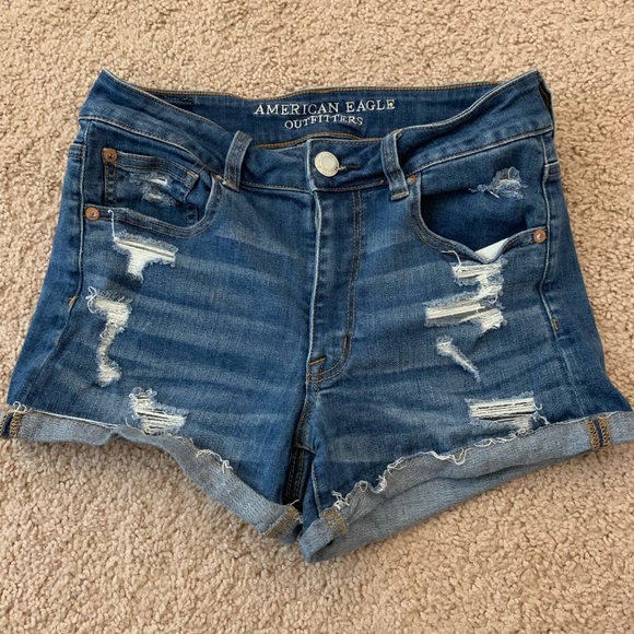 American eagle ripped jean shorts - Picture 2 of 4